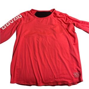 Victoria's Secret Vibrant neon pink gym shirt- XS